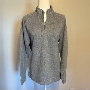 Old Navy Men's Gray Quarter Zip Sweater